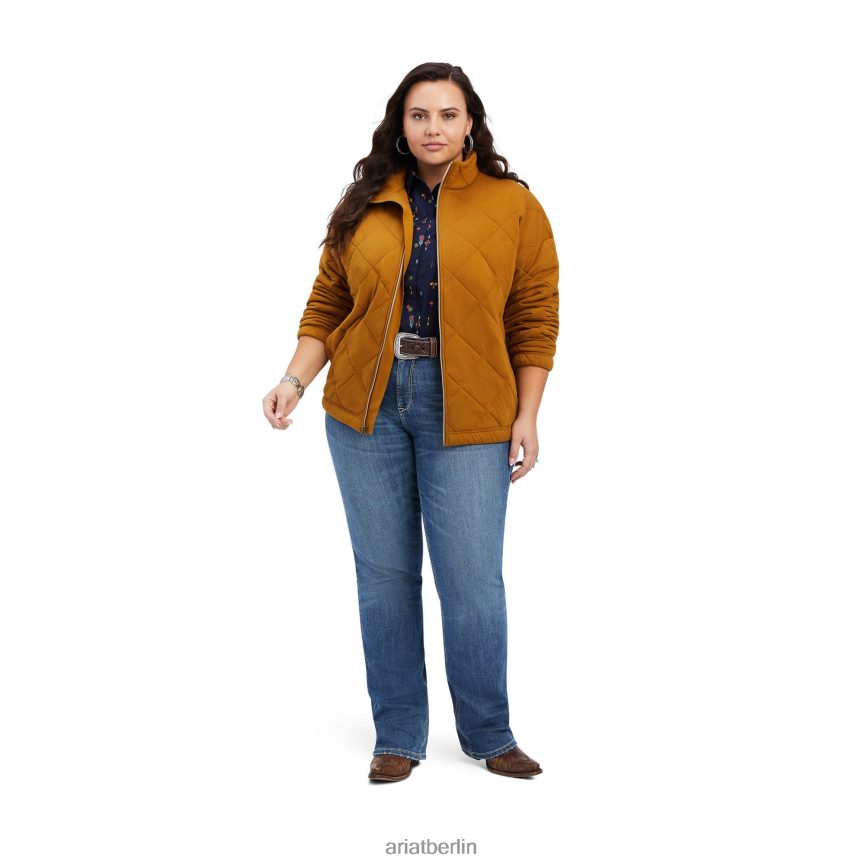 Ariat Steppjacke Frauen P4JJPR3608 bronzebraun Spitzen