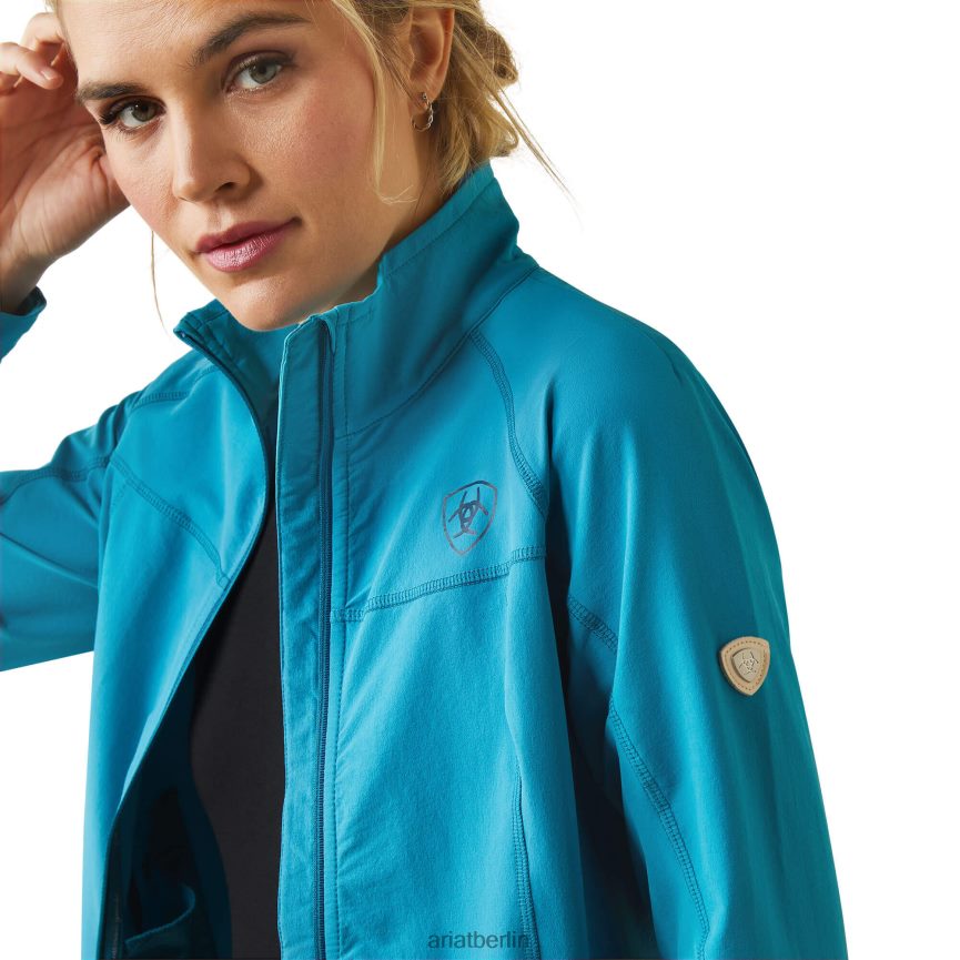 Ariat agile Softshelljacke Frauen P4JJPR3539 Mosaikblau Spitzen