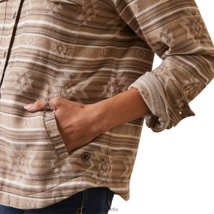 Ariat echte Hemdjacke Frauen P4JJPR3521 Dakota-Jacquard Spitzen