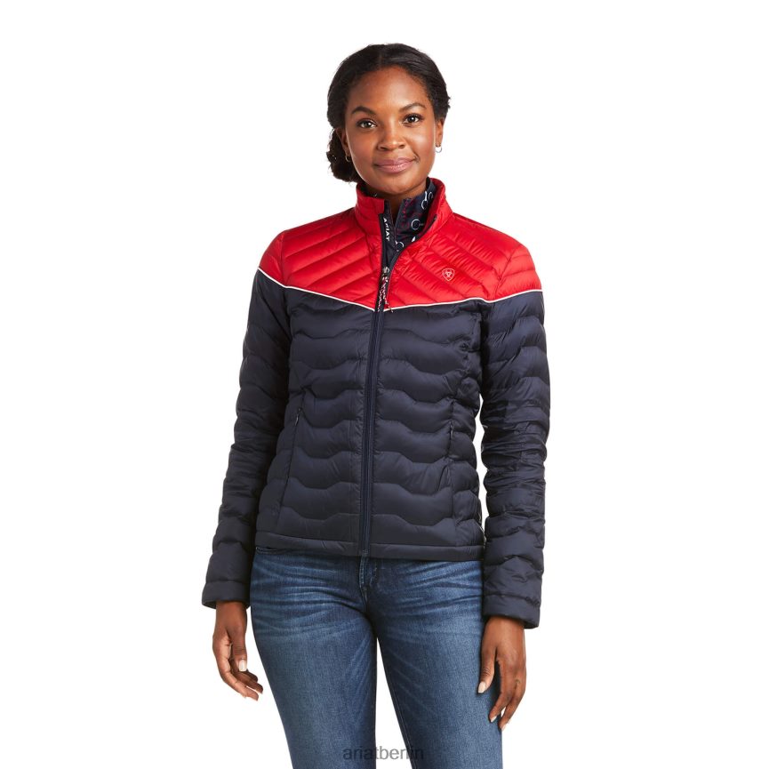 Ariat ideale 3.0 Daunenjacke Frauen P4JJPR3649 Team-Farbblock Spitzen