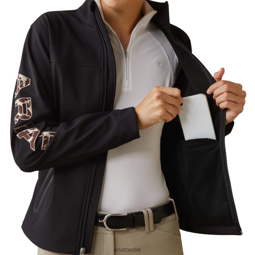 Ariat neue Team-Softshelljacke Frauen P4JJPR3474 schwarz/pony Spitzen