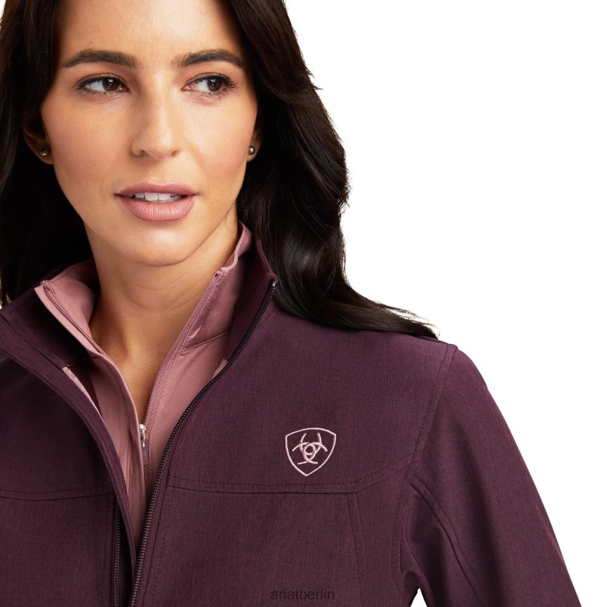 Ariat neue Team-Softshelljacke Frauen P4JJPR3493 Maulbeerheide Spitzen