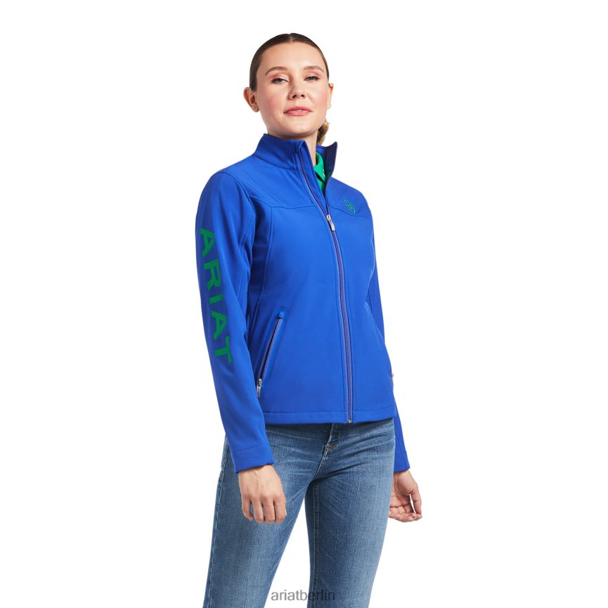 Ariat neue Team-Softshelljacke Frauen P4JJPR3494 Mazarinblau Spitzen