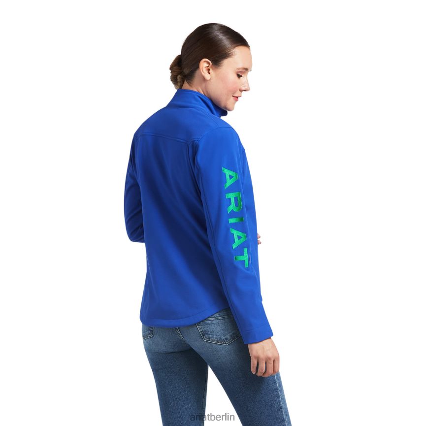 Ariat neue Team-Softshelljacke Frauen P4JJPR3494 Mazarinblau Spitzen