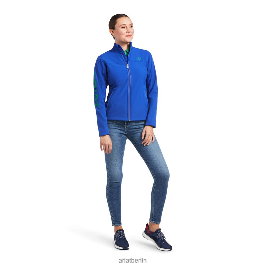 Ariat neue Team-Softshelljacke Frauen P4JJPR3494 Mazarinblau Spitzen