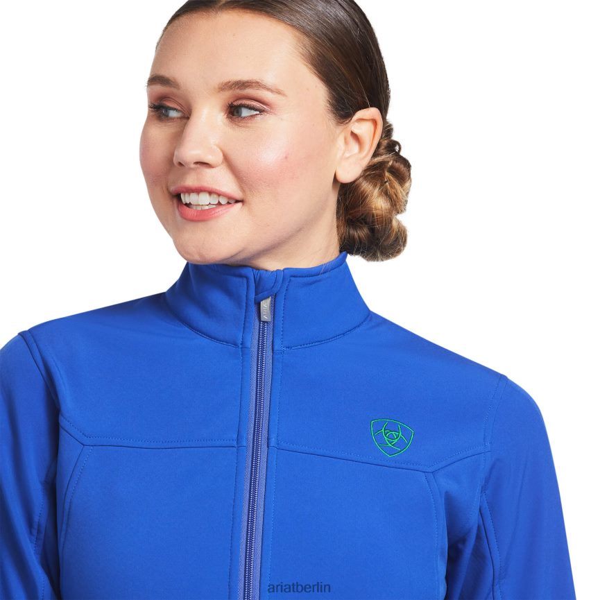 Ariat neue Team-Softshelljacke Frauen P4JJPR3494 Mazarinblau Spitzen