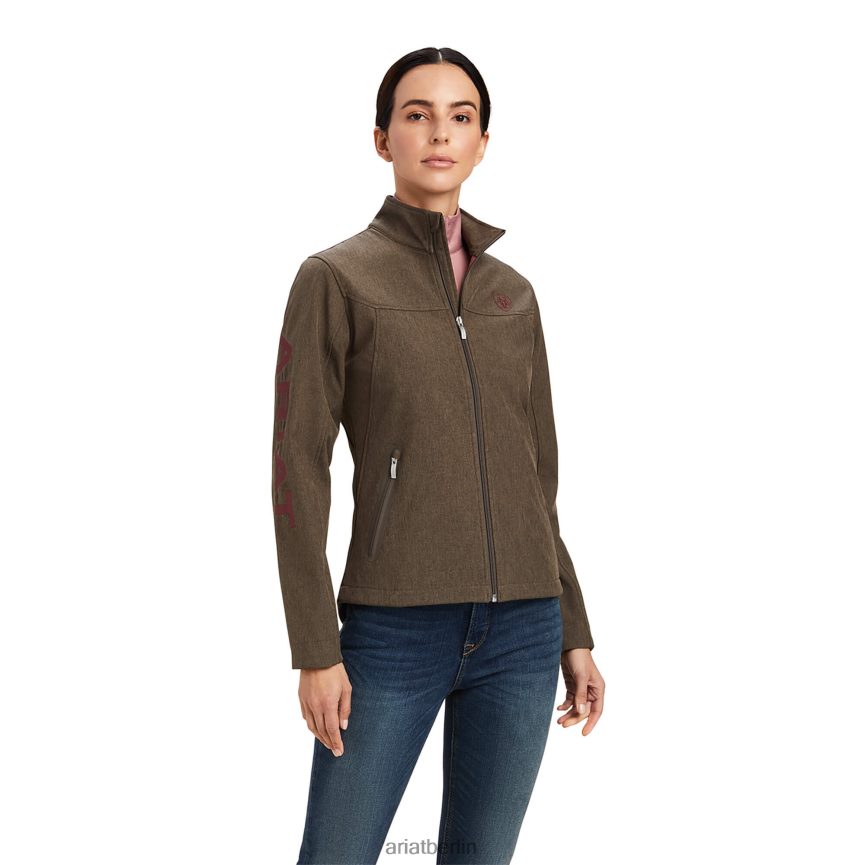 Ariat neue Team-Softshelljacke Frauen P4JJPR3503 Banyanrindenheide Spitzen