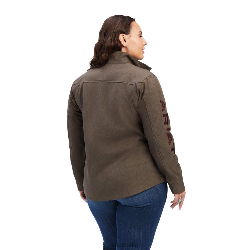 Ariat neue Team-Softshelljacke Frauen P4JJPR3503 Banyanrindenheide Spitzen