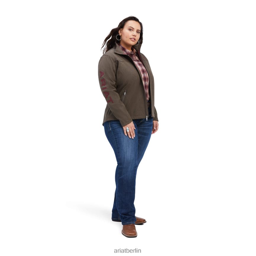 Ariat neue Team-Softshelljacke Frauen P4JJPR3503 Banyanrindenheide Spitzen