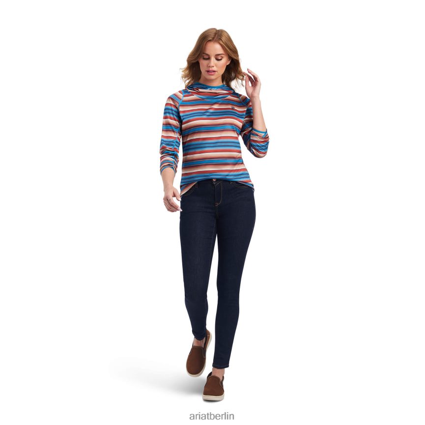 Ariat Laguna-Hoodie Frauen P4JJPR3029 Horizont-Serape Spitzen