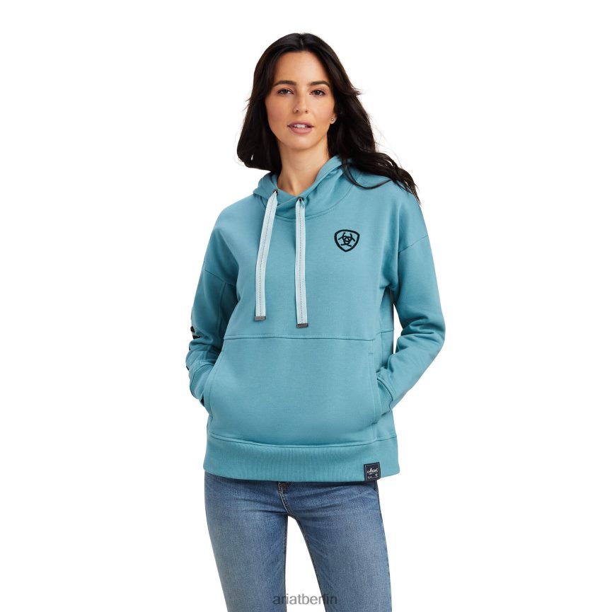 Ariat Rabere Kapuzenpullover Frauen P4JJPR3395 arktisches Heidekraut Spitzen