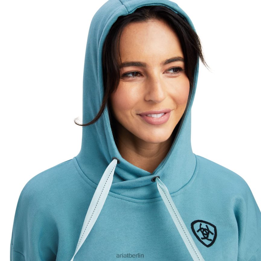 Ariat Rabere Kapuzenpullover Frauen P4JJPR3395 arktisches Heidekraut Spitzen