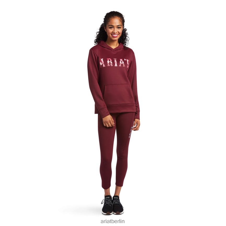 Ariat Tek-Hoodie Frauen P4JJPR3435 Zinfandel Spitzen