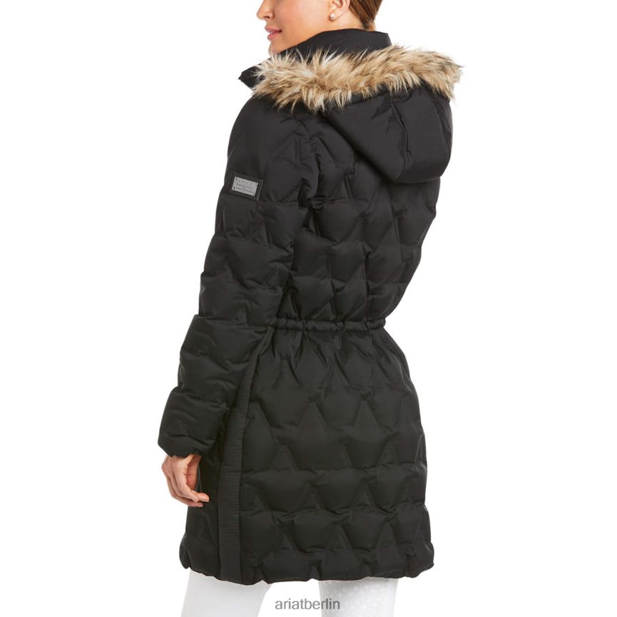 Ariat Isolierter Daunenmantel von Barrow Frauen P4JJPR3691 Schwarz Spitzen