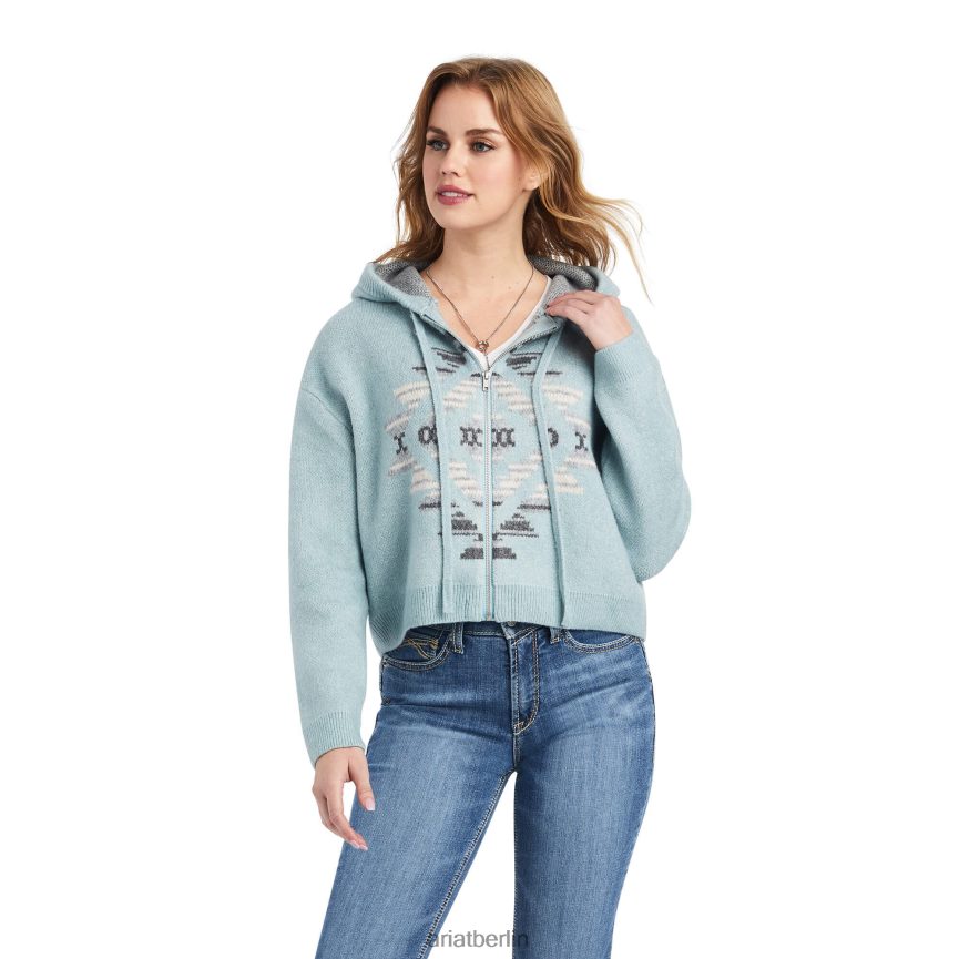 Ariat Agavengartenpullover Frauen P4JJPR3339 Arktis Spitzen