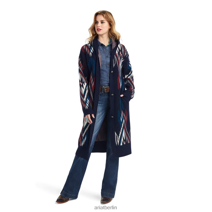 Ariat Coatigan-Chimayo-Pullover Frauen P4JJPR3319 marineblau jcd Spitzen