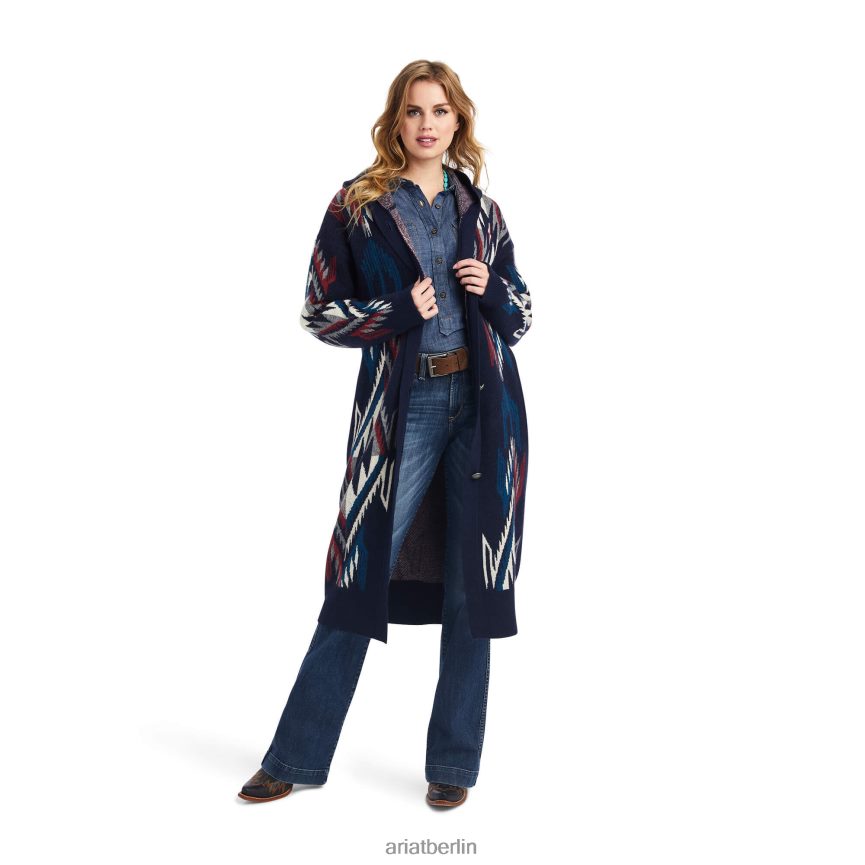 Ariat Coatigan-Chimayo-Pullover Frauen P4JJPR3319 marineblau jcd Spitzen