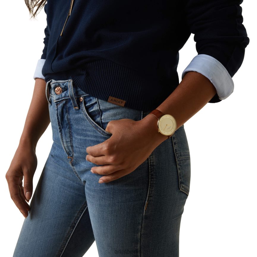 Ariat Halbinsel-Pullover Frauen P4JJPR3333 Marine Spitzen