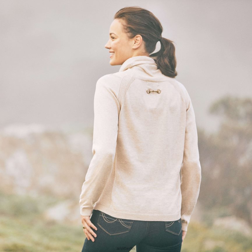 Ariat Lexi-Pullover Frauen P4JJPR3329 Haferflocken Spitzen