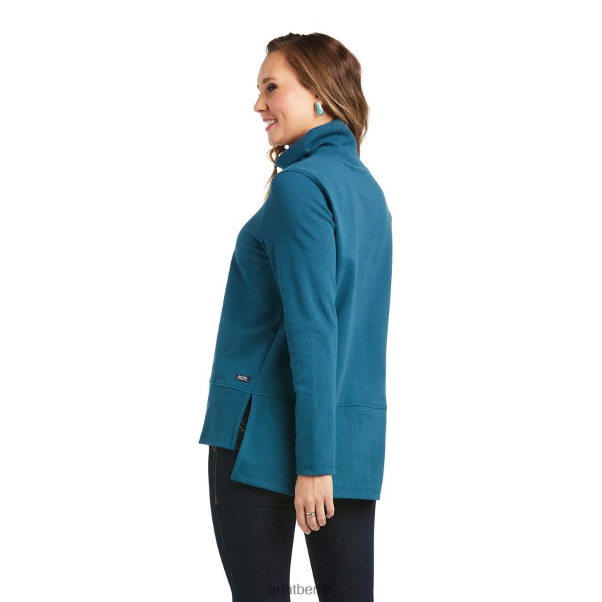 Ariat echter Trichterpullover Frauen P4JJPR3357 Eurasische Krickente Spitzen