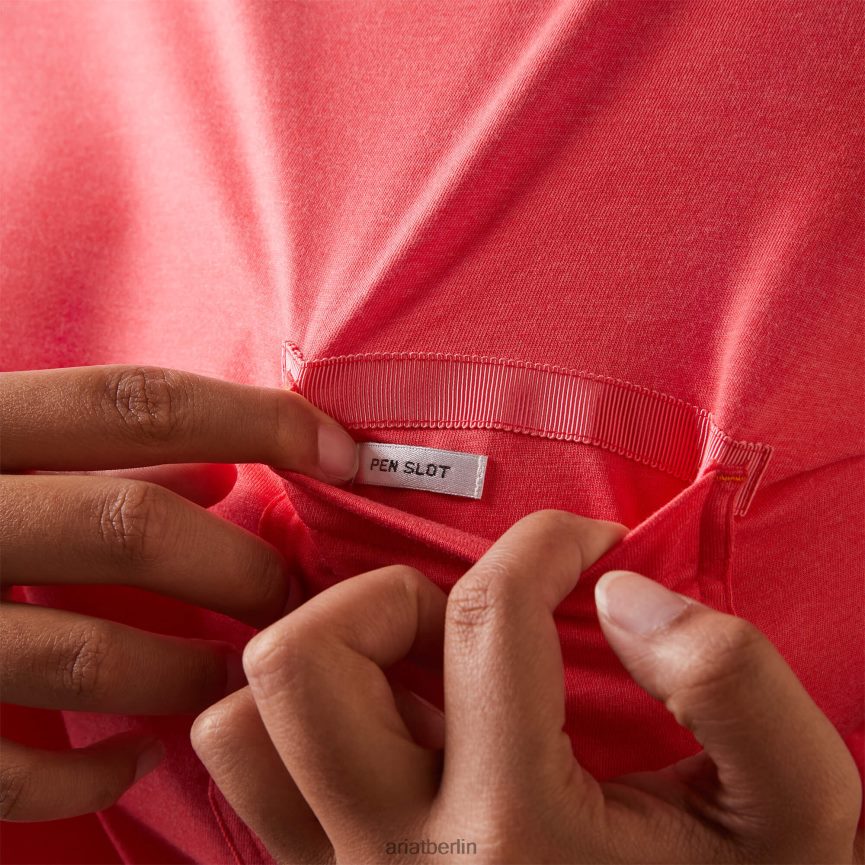 Ariat Bewehrungsarbeiter-Grafik-T-Shirt Frauen P4JJPR3083 Teebeere Spitzen