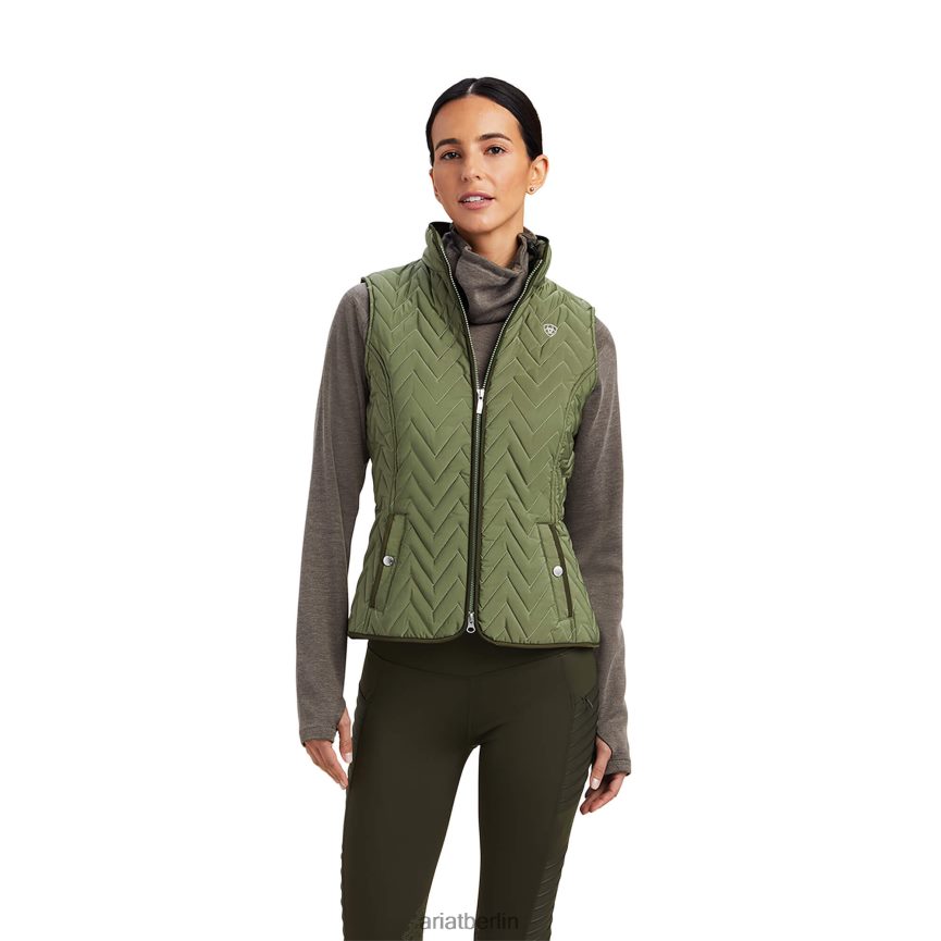 Ariat Ashley isolierte Weste Frauen P4JJPR3555 vierblättriges Kleeblatt Spitzen