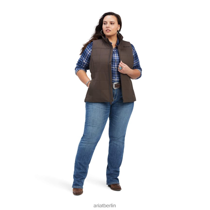Ariat Crius isolierte Weste Frauen P4JJPR3545 Banyanrinde Spitzen