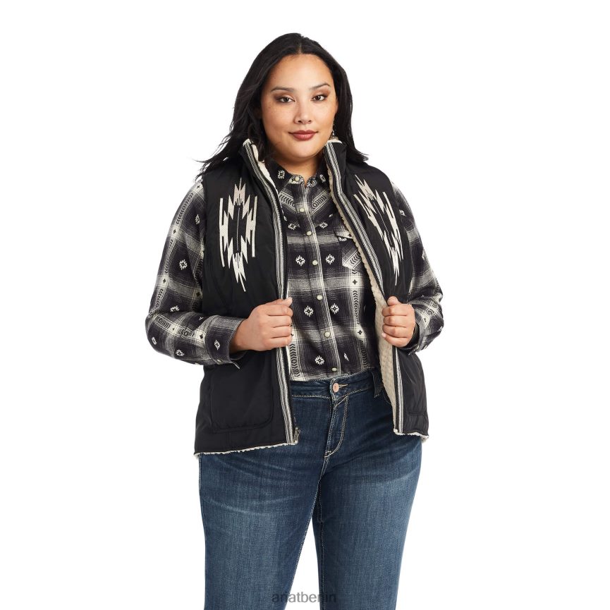 Ariat Dilon Chimayo Weste Frauen P4JJPR3486 Schwarz Spitzen