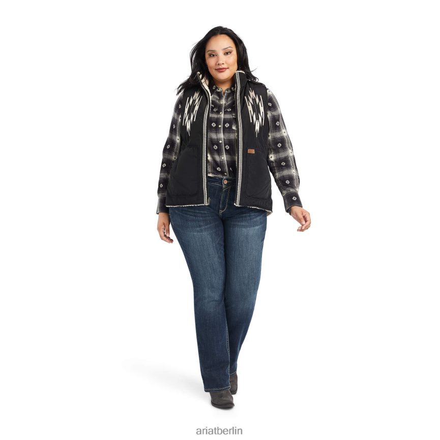 Ariat Dilon Chimayo Weste Frauen P4JJPR3486 Schwarz Spitzen