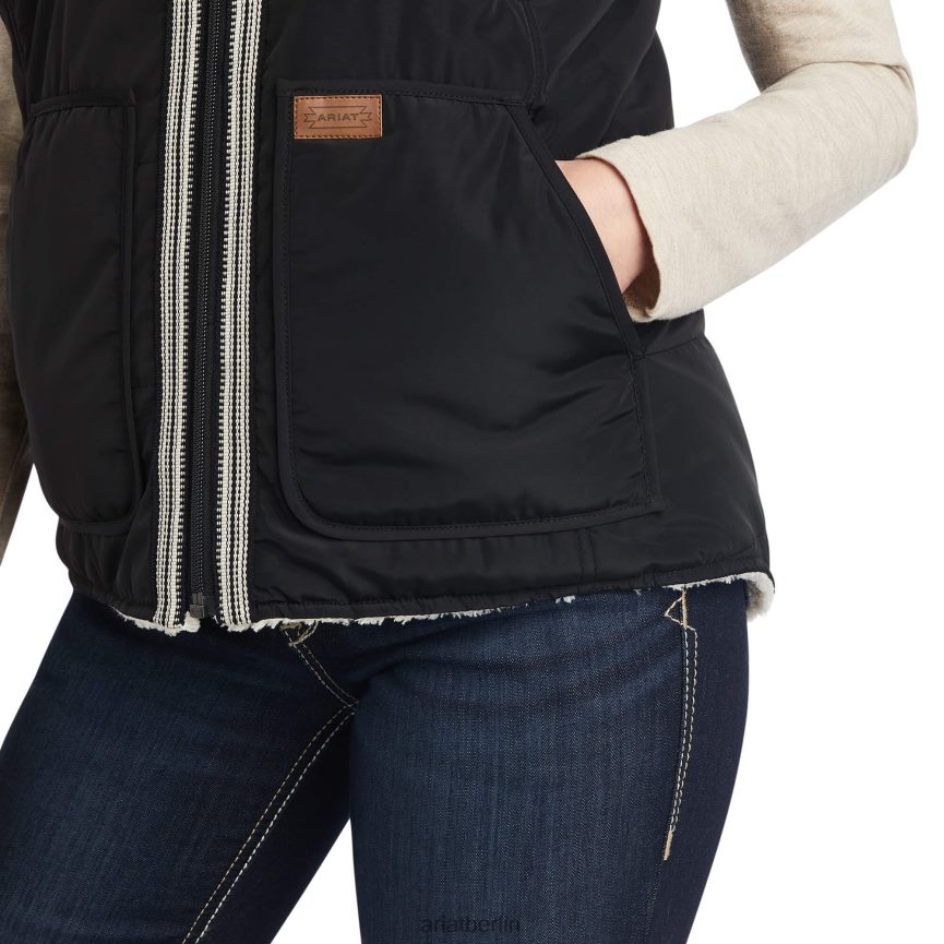 Ariat Dilon Chimayo Weste Frauen P4JJPR3486 Schwarz Spitzen