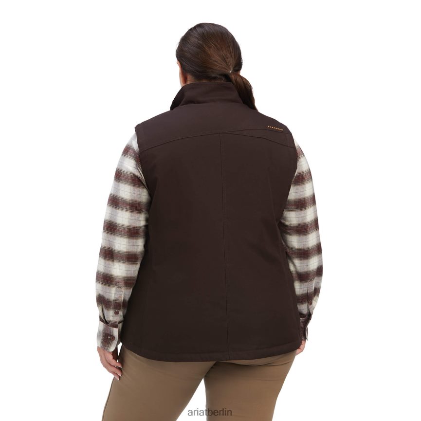 Ariat Isolierweste aus Rebar-Duracanvas Frauen P4JJPR3607 Mol Spitzen