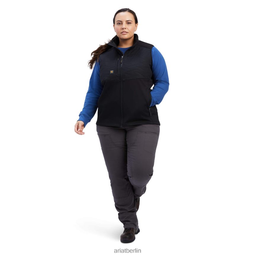 Ariat Rebar Cloud 9 Weste Frauen P4JJPR3626 Schwarz Spitzen