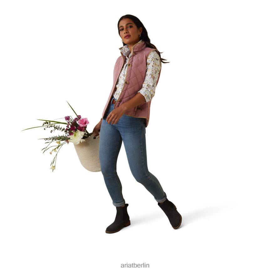 Ariat Woodside 2.0 Weste Frauen P4JJPR3609 Nostalgie stieg Spitzen