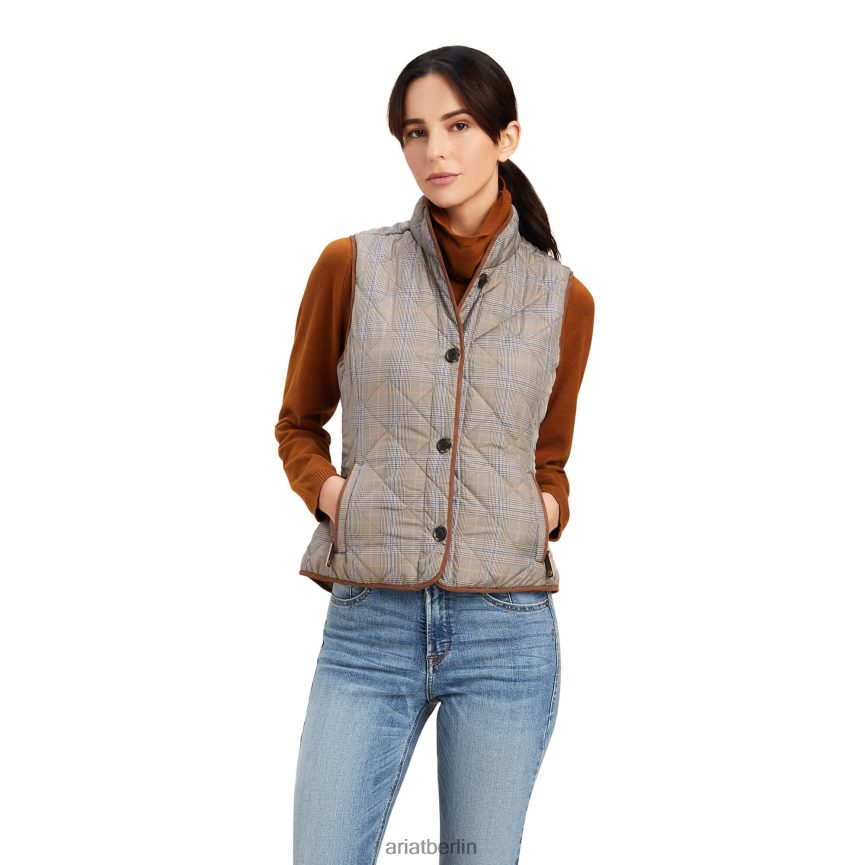 Ariat Woodside 2.0 Weste Frauen P4JJPR3612 Glencheck Spitzen