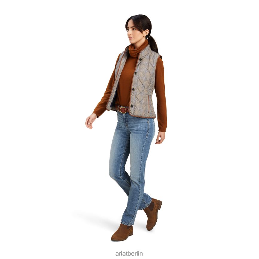 Ariat Woodside 2.0 Weste Frauen P4JJPR3612 Glencheck Spitzen