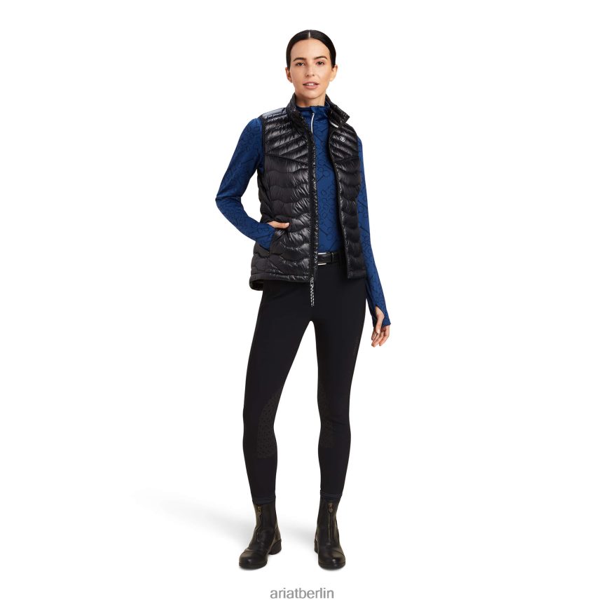 Ariat ideale Daunenweste Frauen P4JJPR3549 Es ist schwarz Spitzen