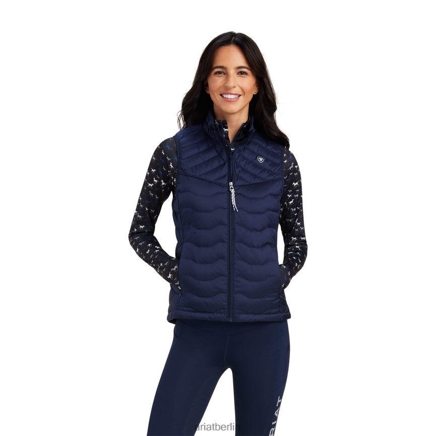 Ariat ideale Daunenweste Frauen P4JJPR3554 Marinefinsternis Spitzen