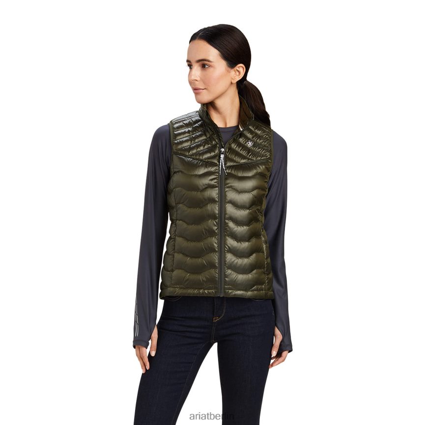 Ariat ideale Daunenweste Frauen P4JJPR3569 Ir Waldnebel Spitzen