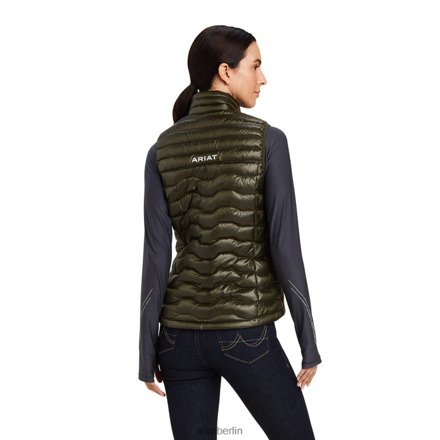 Ariat ideale Daunenweste Frauen P4JJPR3569 Ir Waldnebel Spitzen