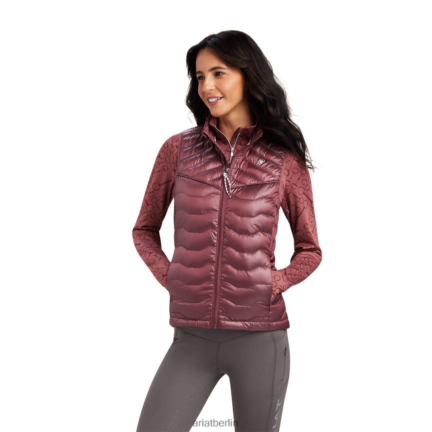 Ariat ideale Daunenweste Frauen P4JJPR3579 Ihr wilder Ingwer Spitzen