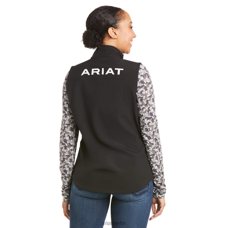Ariat neue Team-Softshellweste Frauen P4JJPR3477 Schwarz Spitzen