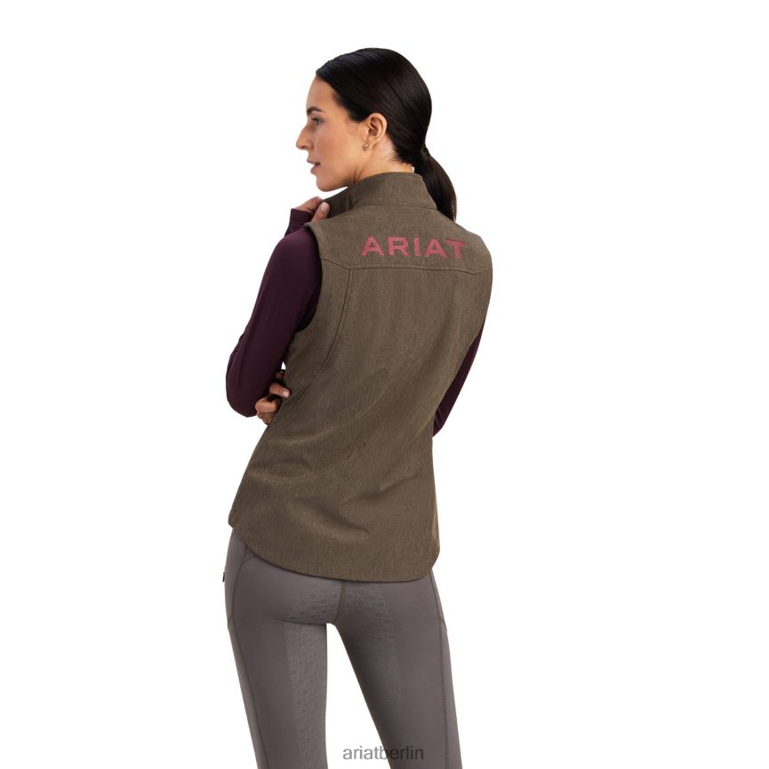 Ariat neue Team-Softshellweste Frauen P4JJPR3512 Banyanrindenheide Spitzen