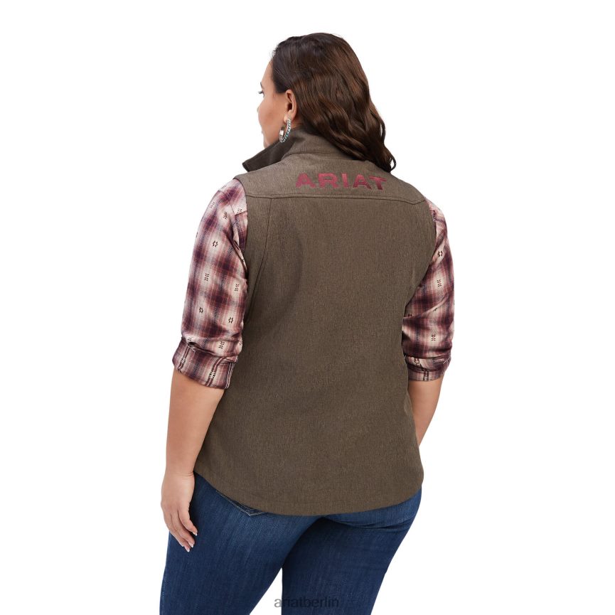 Ariat neue Team-Softshellweste Frauen P4JJPR3512 Banyanrindenheide Spitzen