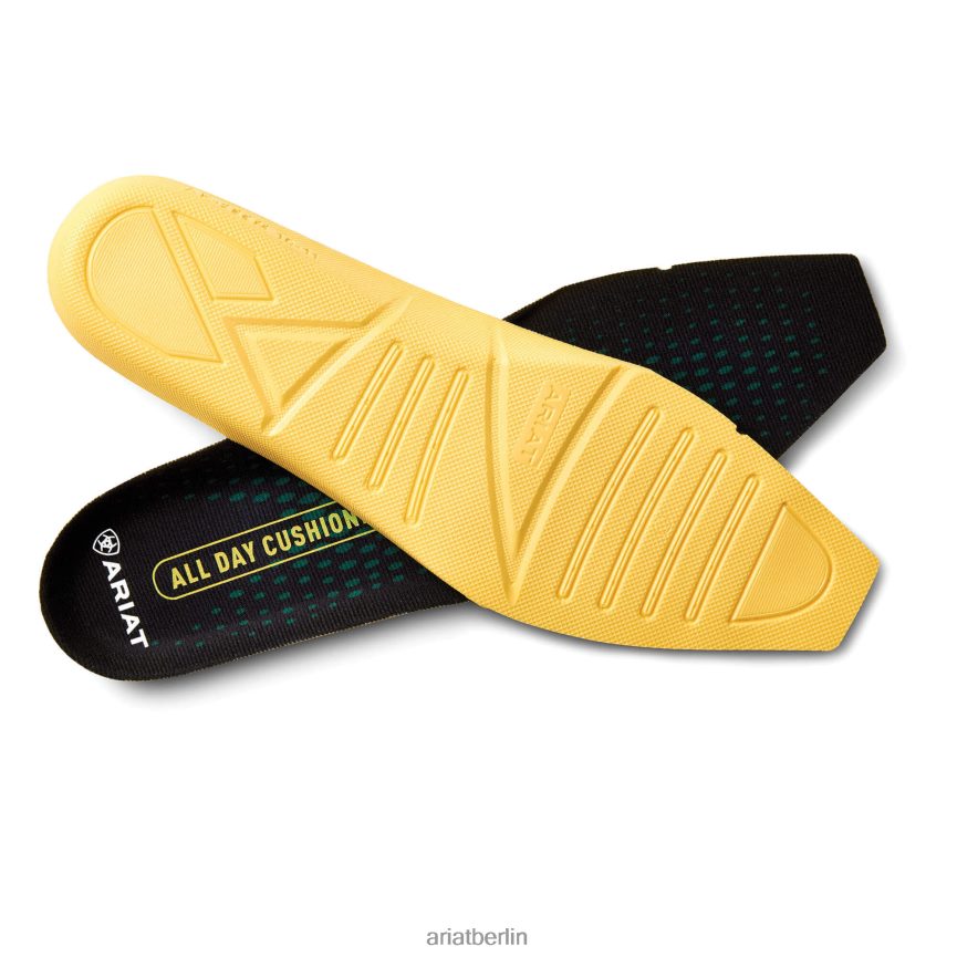 Ariat Ganztägige dämpfende Einlegesohle mit quadratischer Zehenpartie Frauen P4JJPR3801 multi Zubehör