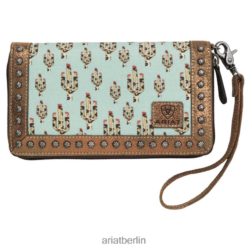 Ariat Cruiser-Clutch-Geldbörse Frauen P4JJPR3725 Türkis Zubehör
