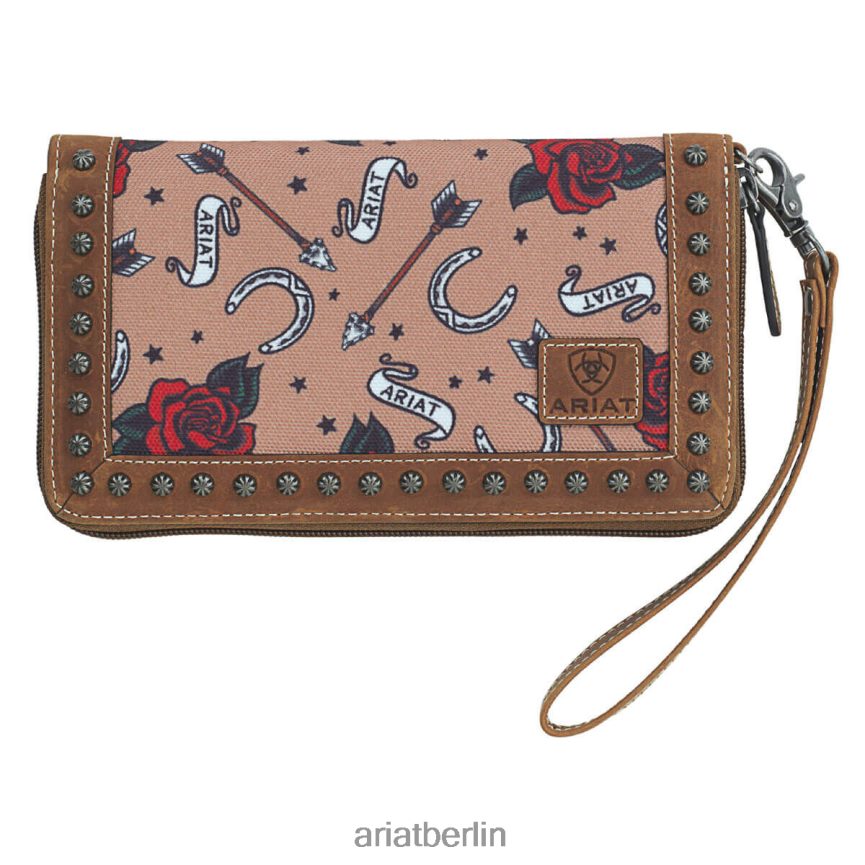 Ariat Cruiser-Clutch-Geldbörse Frauen P4JJPR3730 bräunen Zubehör