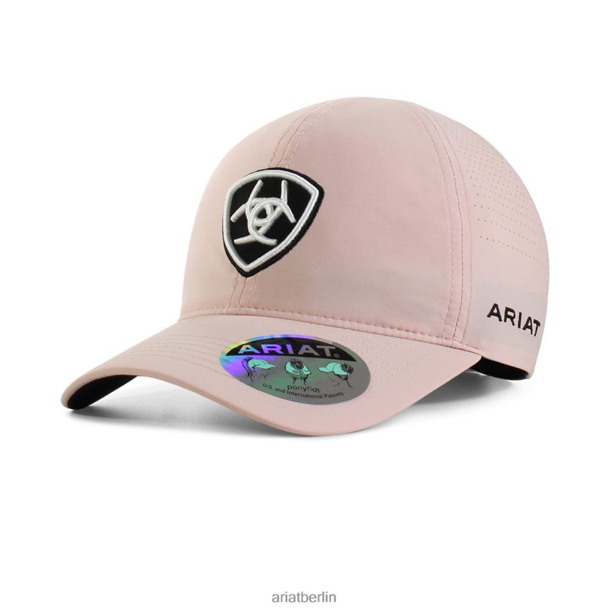 Ariat Kappe mit Schildlogo Frauen P4JJPR3776 Rosa Zubehör