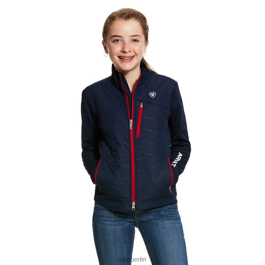 Ariat Hybrid-isolierte Jacke Kinder P4JJPR4138 Team Kleidung