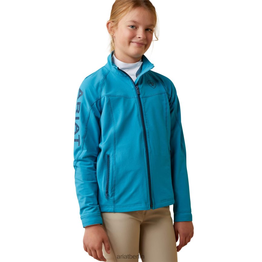 Ariat agile Softshelljacke Kinder P4JJPR4136 Mosaikblau Kleidung