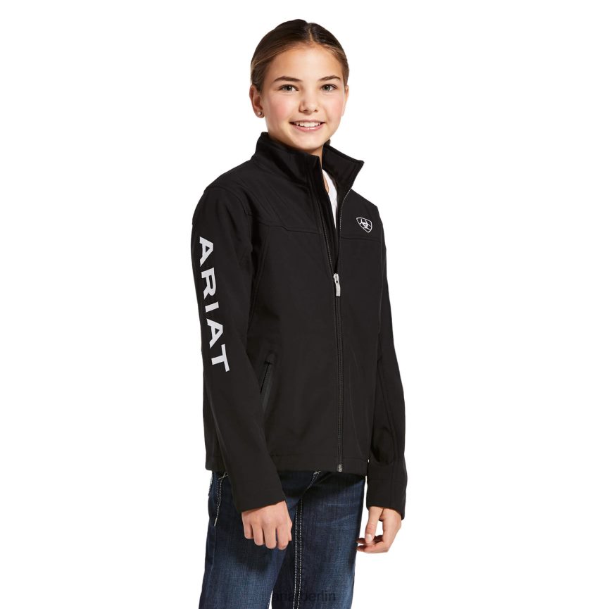 Ariat neue Team-Softshelljacke Kinder P4JJPR4122 Schwarz Kleidung